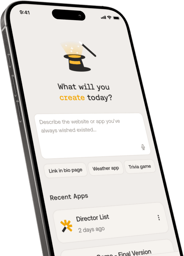 Mobile app preview